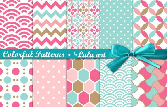Download Colorful Patterns [10 Papers] - Colorful patterns Collection