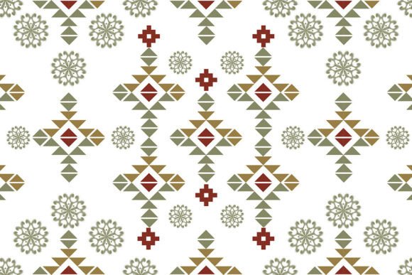 Download Orange and Brown Diamond Ikat Seamless - Orange and brown Collection