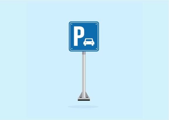 Download Parking Traffic on Blue Checkered Board - Check Collection