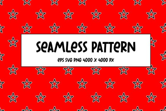 Download Seamless Christmas Pattern | Stars Paper - Stars Collection